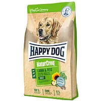 Happy Dog Natur-Croq Lamm/reis 15+3kg.