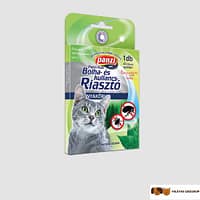 Panzi bolha és kullancs riasztó nyakörv macska