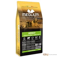 Meglium Dog Sensible bárány & rizs 14 kg érzékeny gyomrú kutyáknak