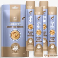 Mersjo Lick & Purr Krémes Tonhal Pillanatok 60g