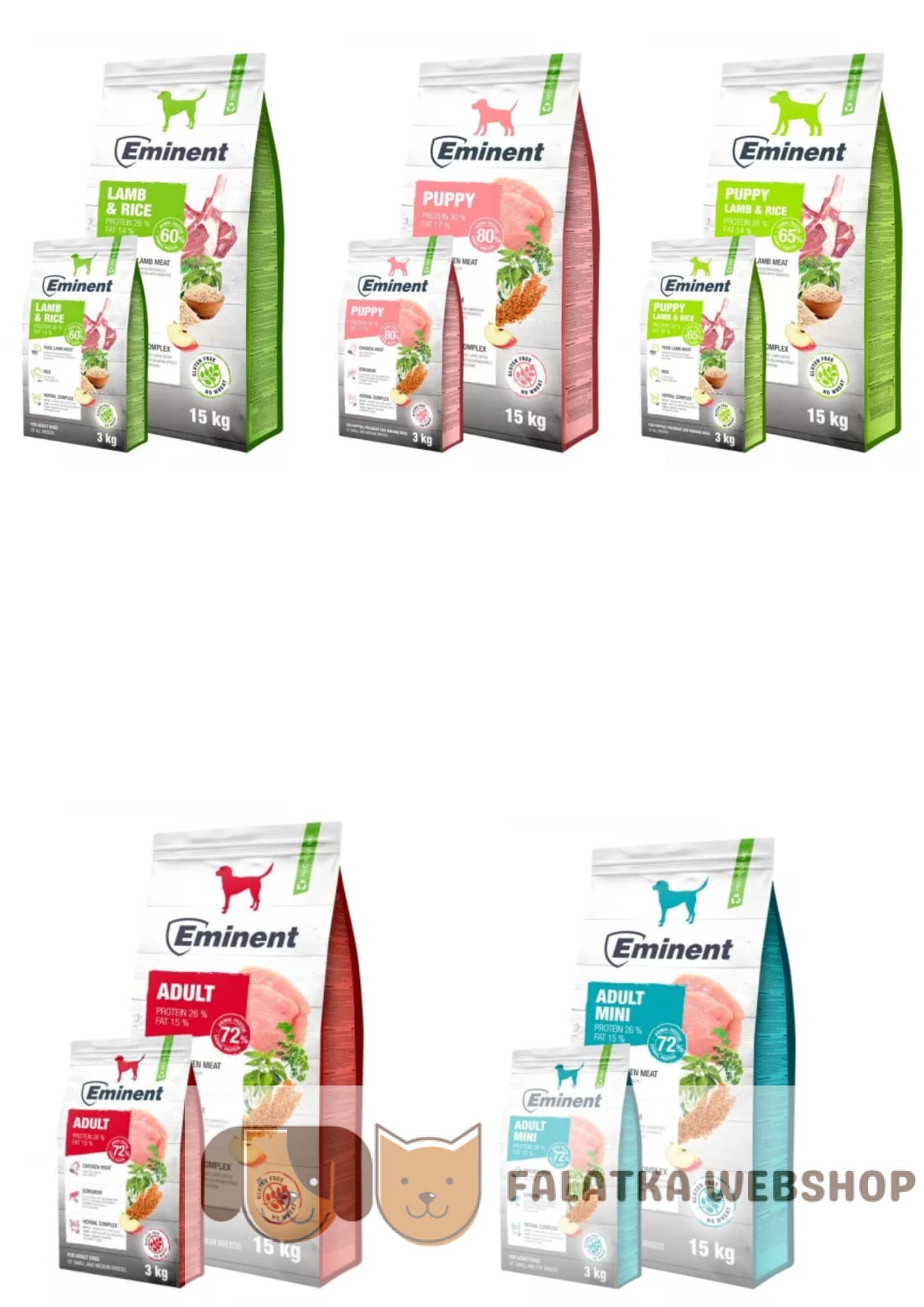 Vasaroljon ket Eminent tapot es a szallitast mi aljuk