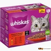 Whiskas 12x85gr alutasakos