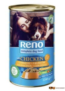 Reno 1200gr kutya konzerv csirke,marha,borjú ízekben