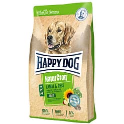 Happy Dog Natur-Croq Lamm/reis 15+3kg.