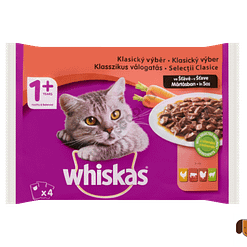 Whiskas 4x85gr alutasakos  junior