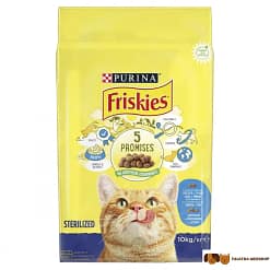 Alternative view of Friskies cat indoor,sterilised, junior 10kg