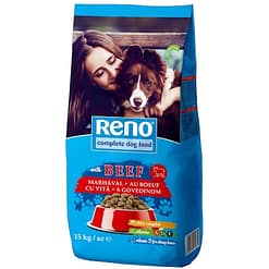 Alternative view of Reno dog 15kg bárány, marha ízekben