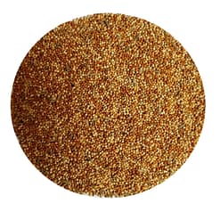 a pile of seeds in a circle