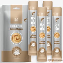 Mersjo Lick & Purr macskajutalomfalat lazac mousse 60g