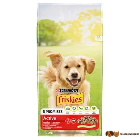 Friskies active 15kg. 1 Friskies active 15kg.