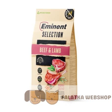 Eminent Selection Puppy Beef & Lamb 12kg 1 Eminent Selection Puppy Beef & Lamb 12kg