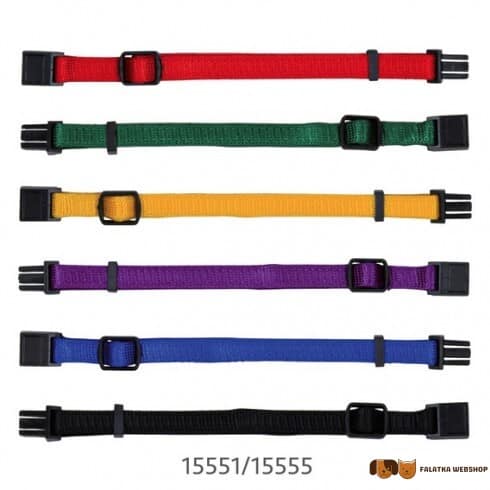 Trixie jelölő nyakörv kölykökre 10mm/17-25cm TRX15551,15552,15555