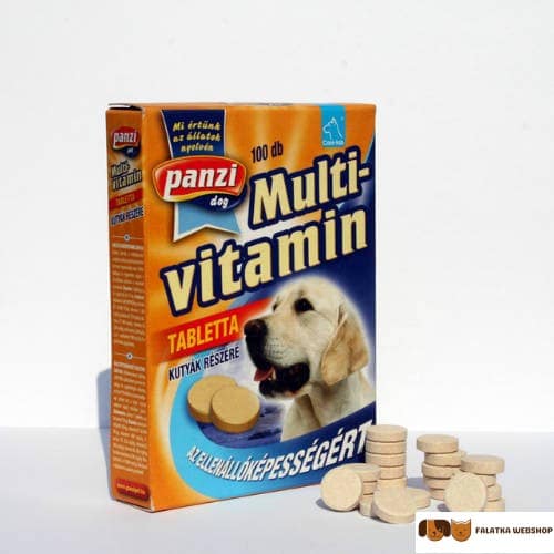 Panzi vitaminok kálcium, szőr, multivitamin 100db - Image 3