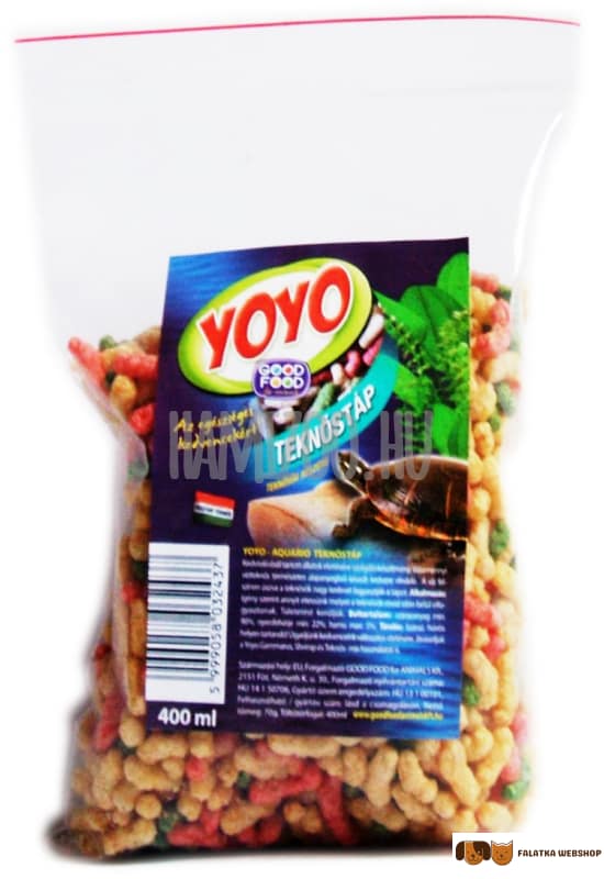 Yoyo teknős táp 400ml. 1 Yoyo teknős táp 400ml.
